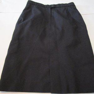 Women's Military Skirt DSCP Button Close Size 10JP Wool Polyester Blend EUC